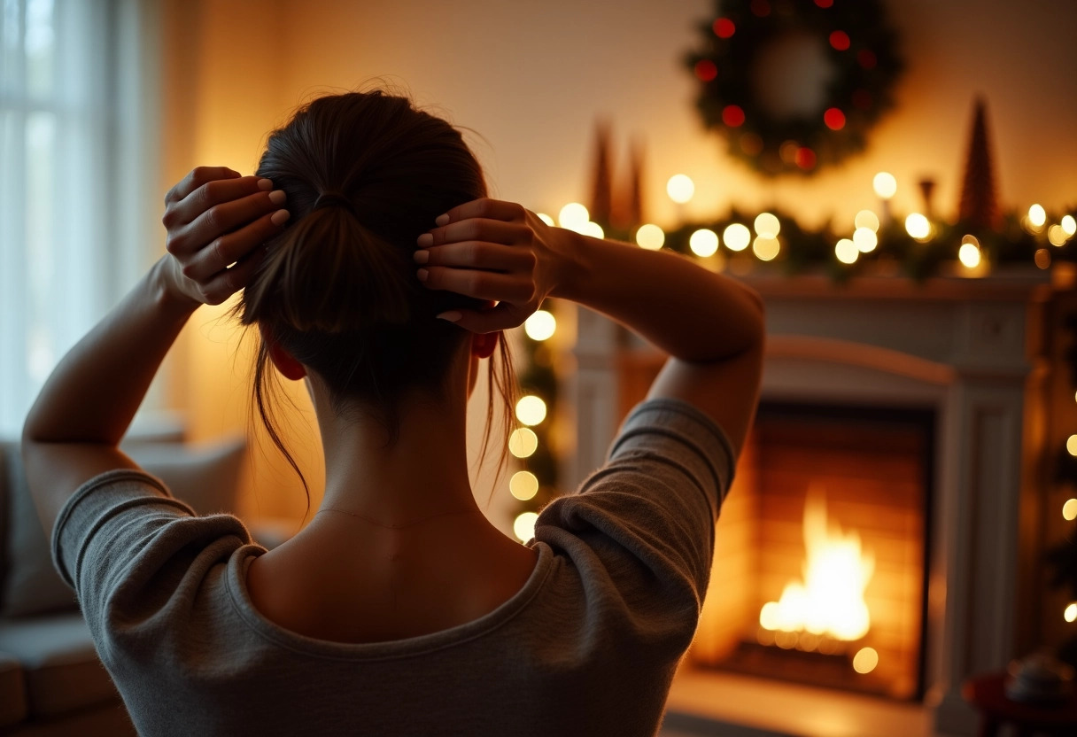 coiffure noël